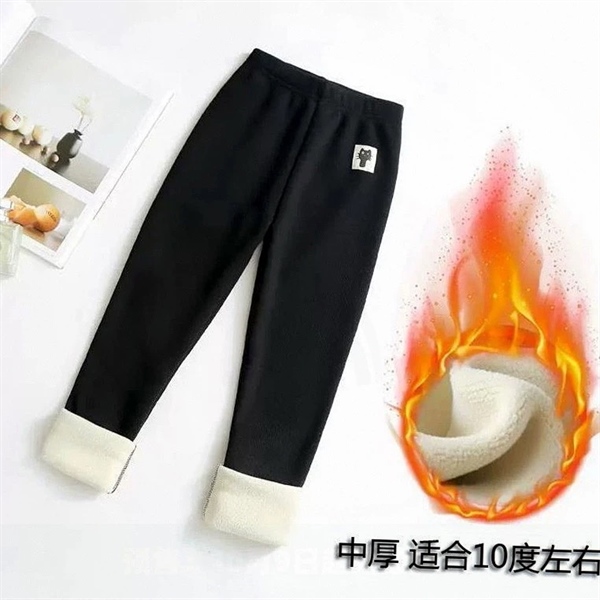 TL305 Quần legging lót lông cừu nữ quần nỉ lót lông quần legging lót lông nữ quần giữ nhiệt freesize 45-55kg
