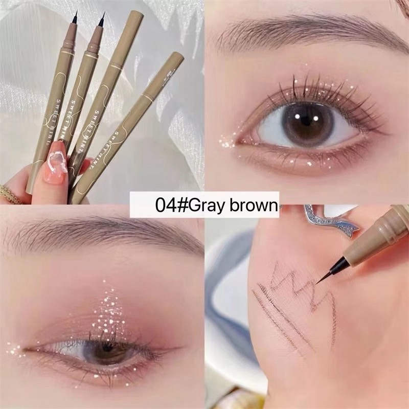 SWEET MINT Bút kẻ mắt Chống thấm nước lâu trôi bền màu 0.01mm Dễ sử dụng