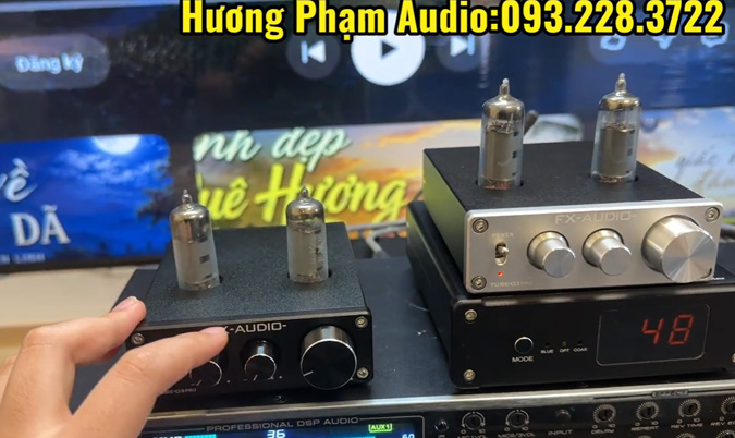 Bộ Pre Đèn Fxaudio TuBe-03Pro Chỉ 900k Mà Cải Thiện Âm Thanh Ngon Luôn Cho Anh Em