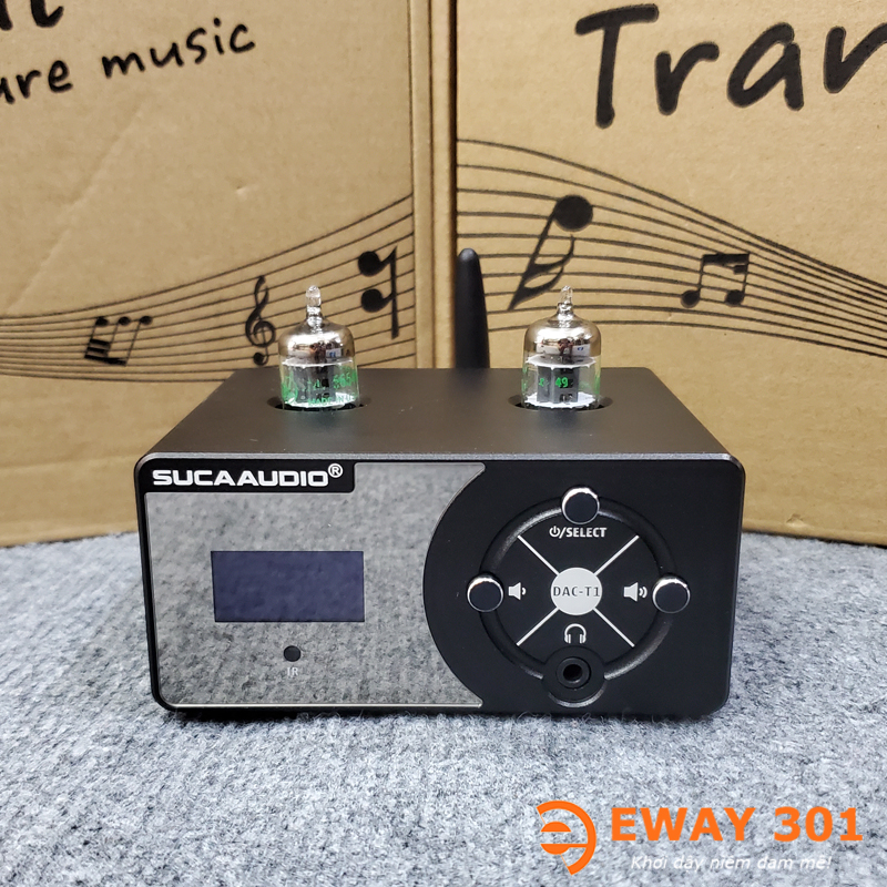 Pre Đèn Tích Hợp Giải Mã Âm Thanh Suca Audio DAC T1