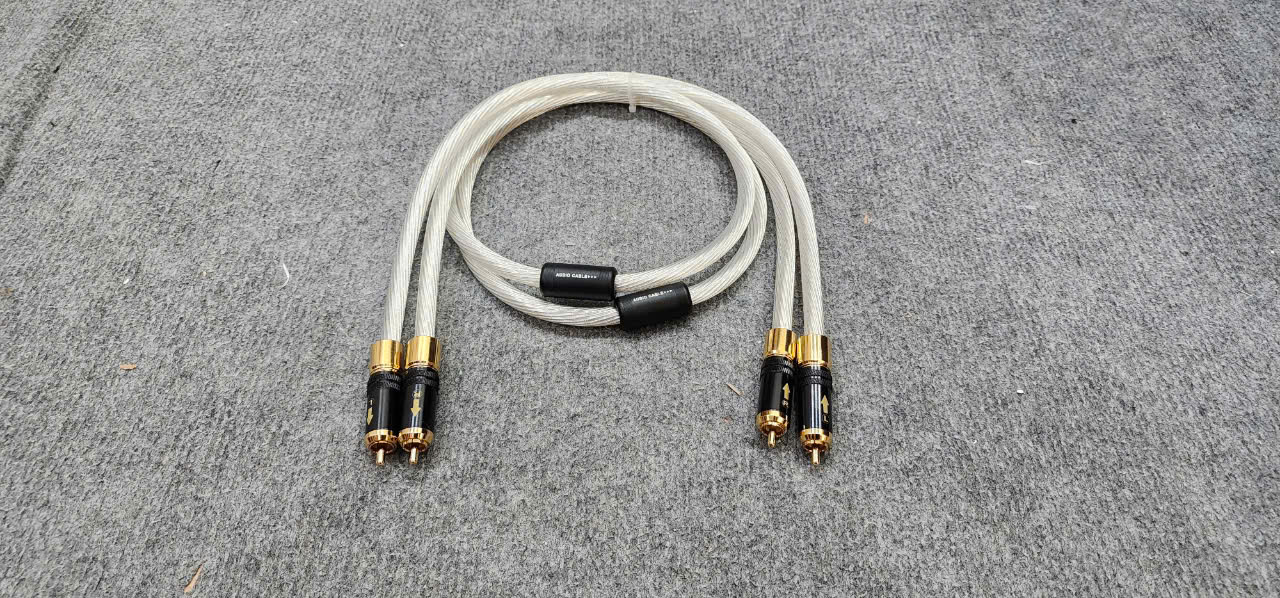 Bộ Dây RCA (AV) Ultralink Bãi Lõi Mạ Bạc