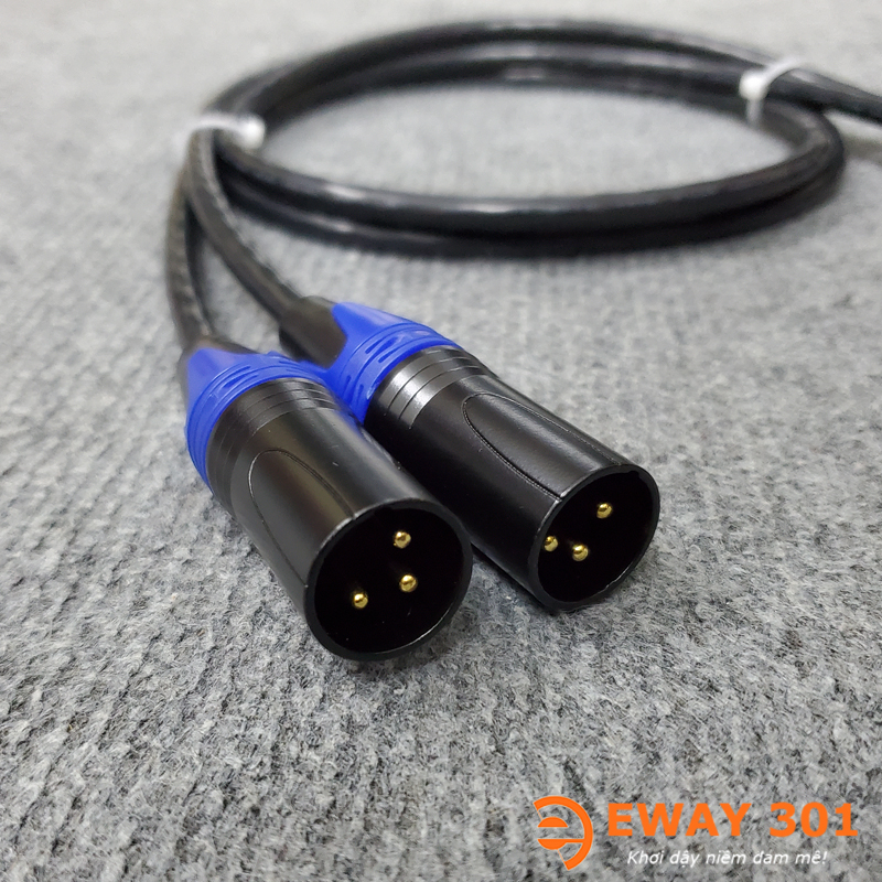 Bộ Dây Canon Đực Cái Hitachi Bãi Nhật - Dài 1m