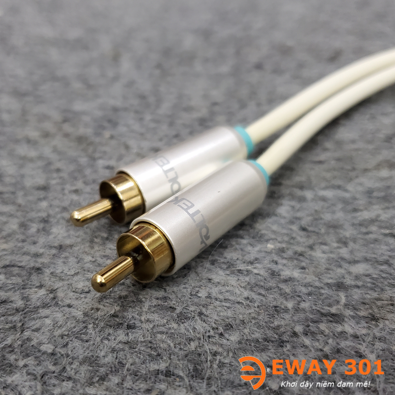 Dây 3.5mm ra 2 AV HOLTEK Chuẩn Hi-End Dài 3m