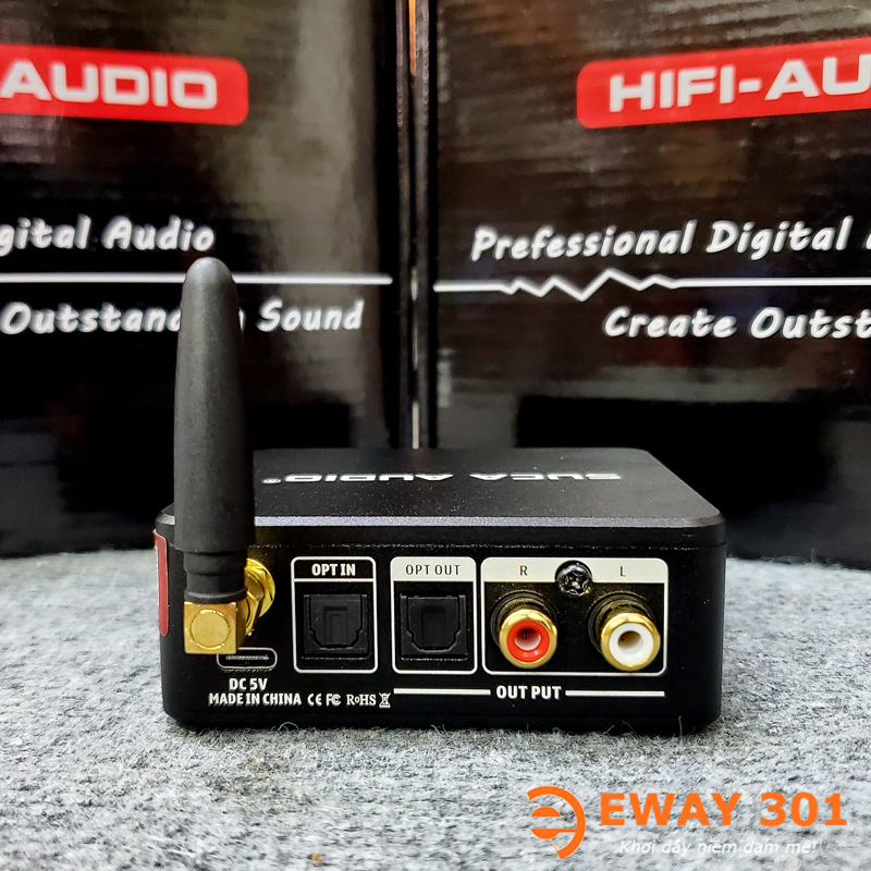 Đầu Giải Mã Âm Thanh Suca Audio DAC V1 Pro - 24Bit/192kHz Bluetooth 5.0
