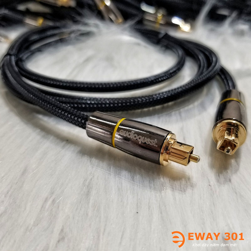 Dây Quang Optical Audioquest Đầu Giắc Mạ Vàng