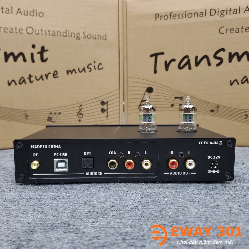 Đầu Giải Mã Âm Thanh Tích Hợp Pre Đèn Suca Audio DAC T1 Pro