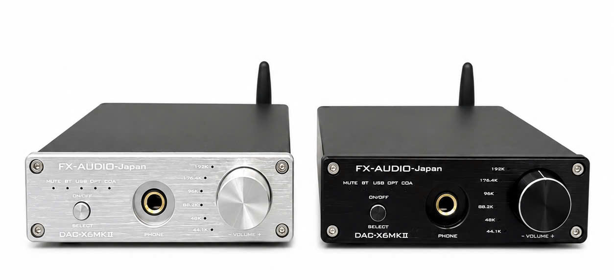 Đầu Gỉai Mã FX Audio DAC X6MKII - Hàng xuất Nhật Bản, cải thiện âm thanh