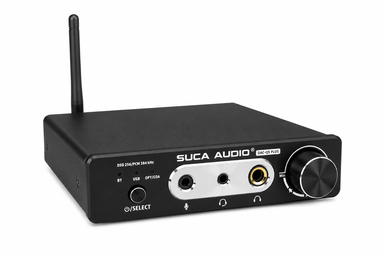 Đầu giải mã Suca Audio Q5 Plus - Gỉai mã âm thanh chi tiết chất lượng