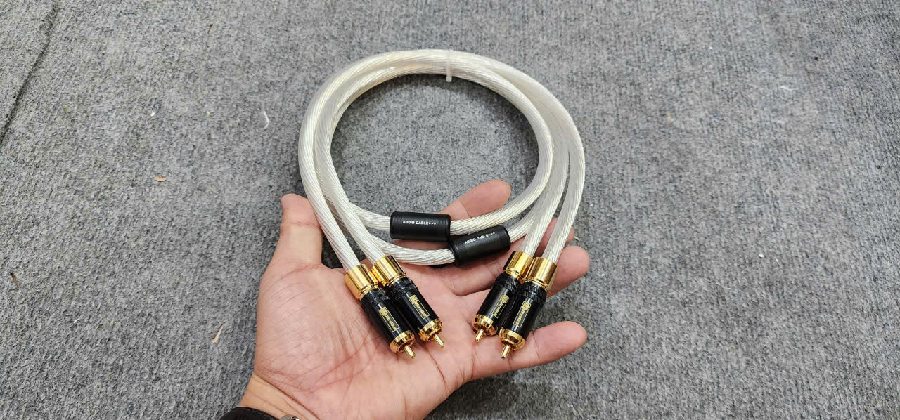 Bộ Dây RCA (AV) Ultralink Bãi Lõi Mạ Bạc