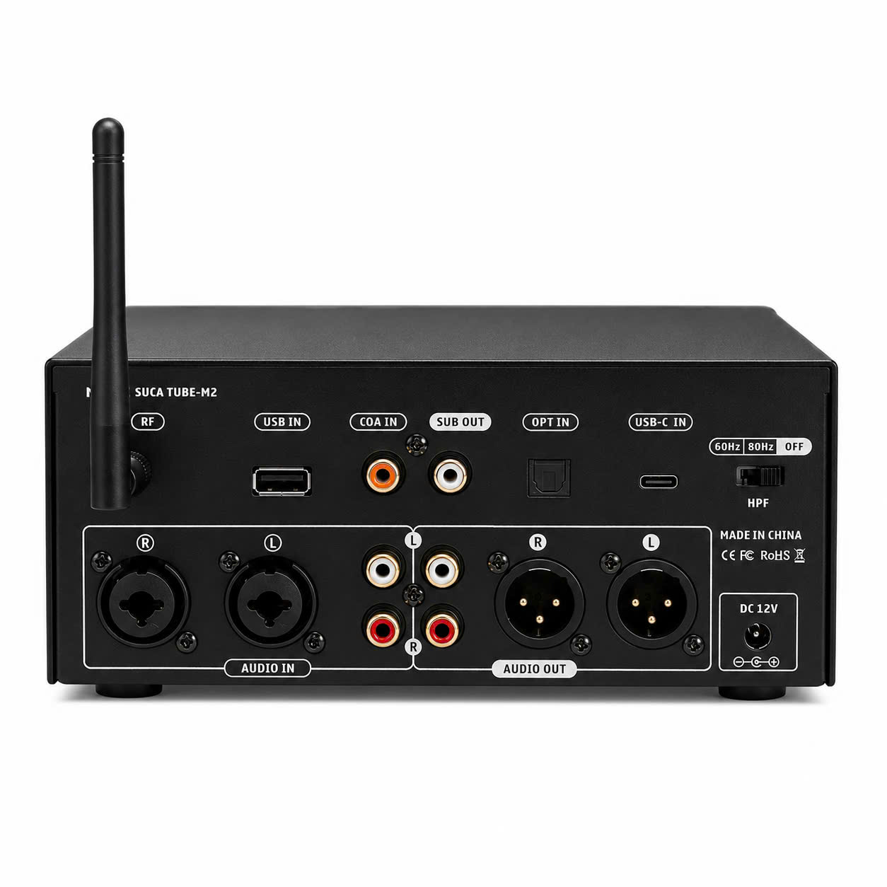 Suca Audio Tube M2 -Pre Đèn DAC Cao Cấp, Nâng Tầm Cả Nghe Nhạc Lẫn Karaoke