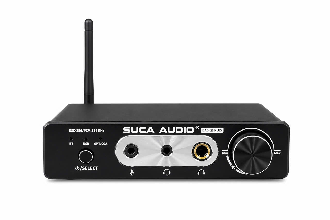 Đầu giải mã Suca Audio Q5 Plus - Gỉai mã âm thanh chi tiết chất lượng