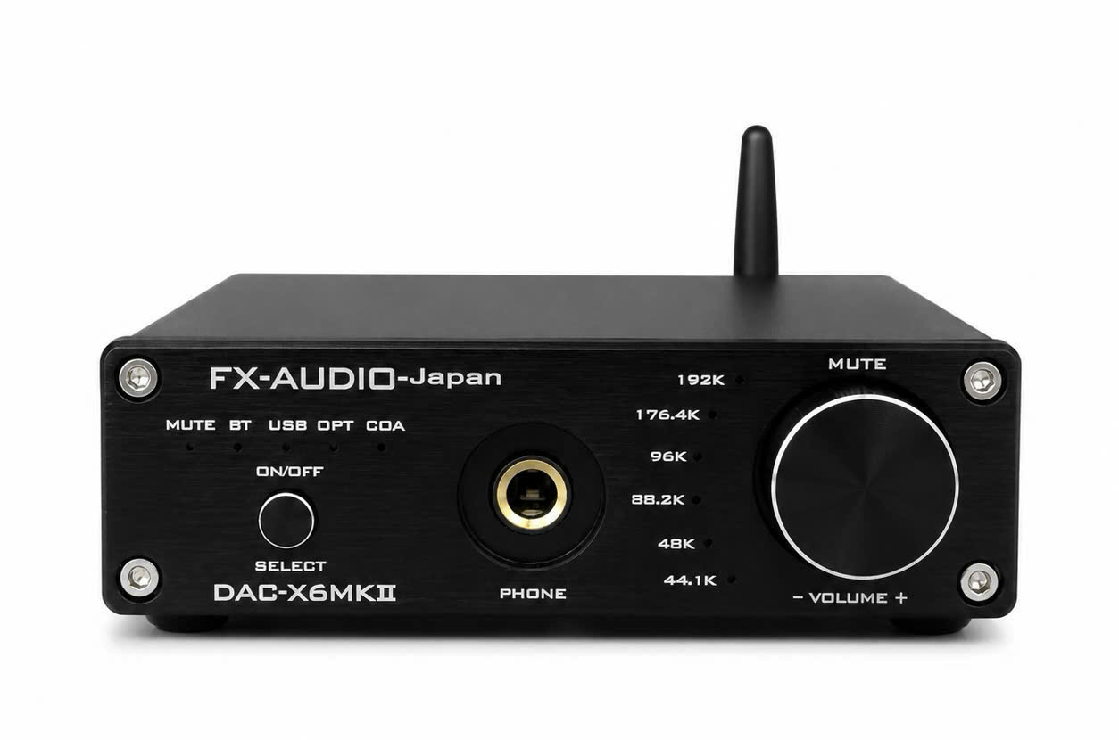 Đầu Gỉai Mã FX Audio DAC X6MKII - Hàng xuất Nhật Bản, cải thiện âm thanh