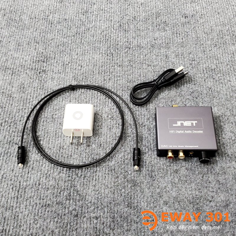 Bộ Giải Mã Âm Thanh JNET DAC DA210 - DAC 24Bit/192kHz