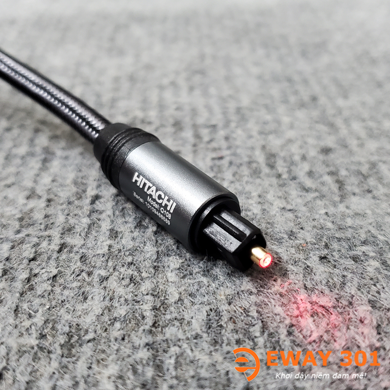 Dây Cáp Quang Audio Optical Toslink Hitachi Dài 1,5m