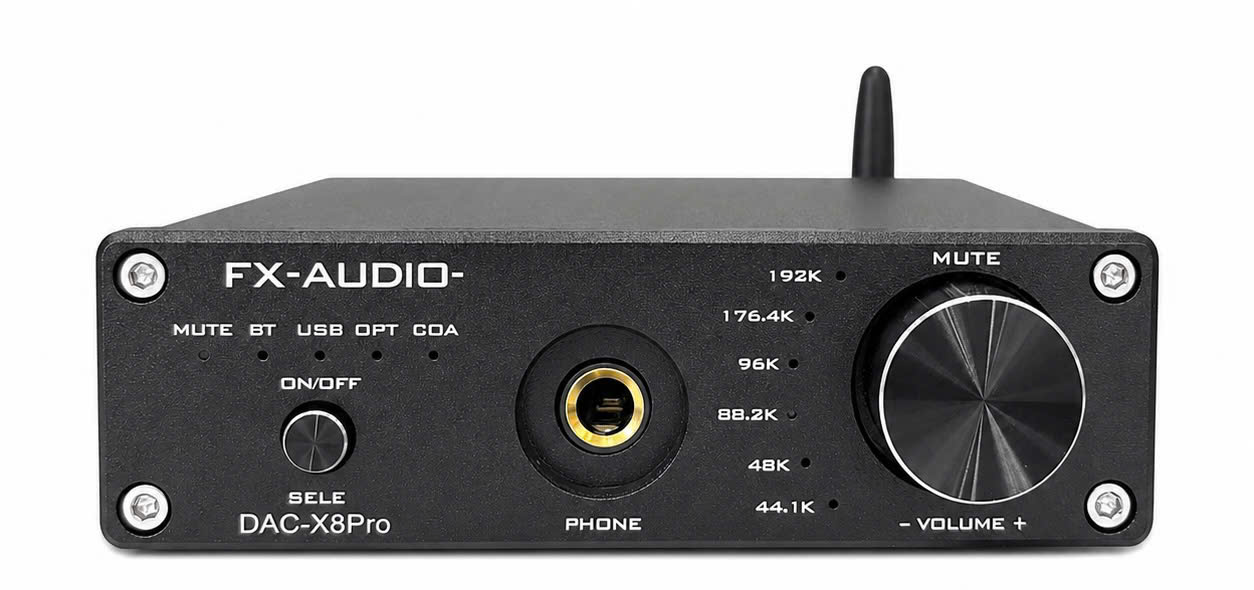 Đầu giải mã FX Audio DAC X8 Pro - Tái Tạo Âm Thanh Chuẩn Hi-Fi