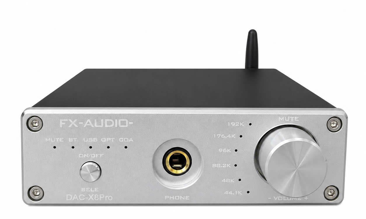 Đầu giải mã FX Audio DAC X8 Pro - Tái Tạo Âm Thanh Chuẩn Hi-Fi