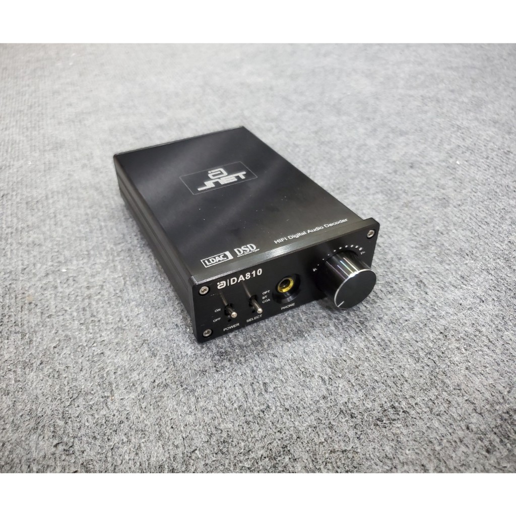 DAC Giải Mã Âm Thanh 32bit Chính Hãng JNet DA810 Tích Hợp LDAC DSD Có Bluetooth - Tặng Dây Quang Bãi
