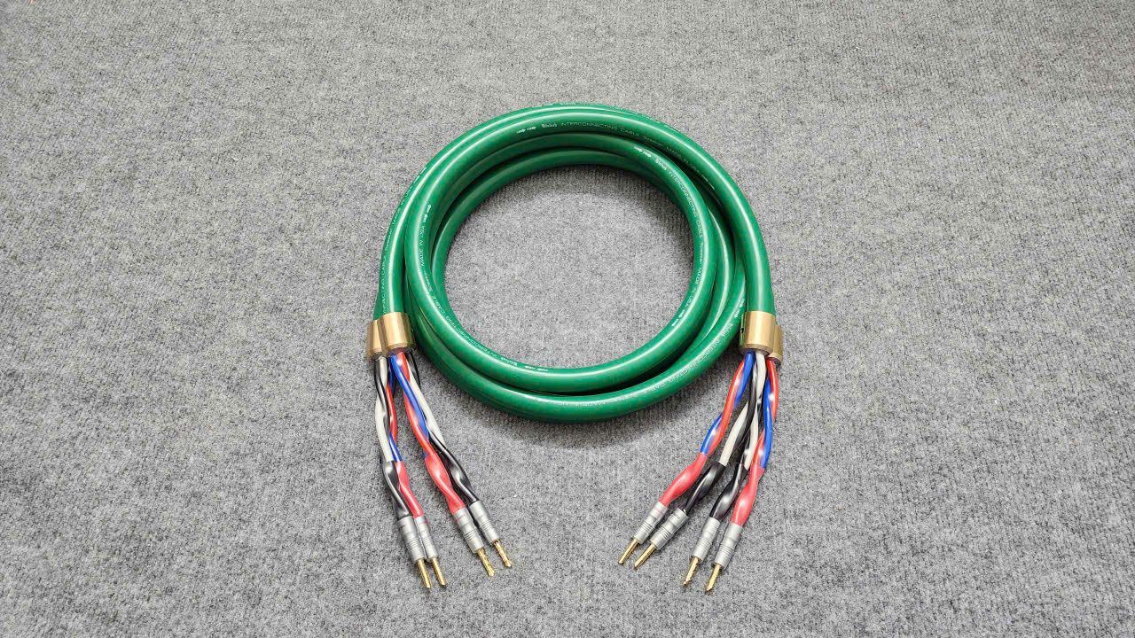 Bộ Dây Loa Mcintosh 2.5m Full Chặn Đồng Jack Bắp Chuối Furutech Cao Cấp