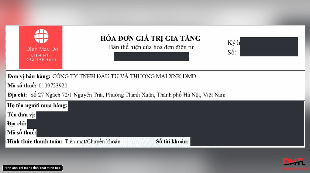 Hóa đơn VAT có ý nghĩa gì khi mua điện máy?