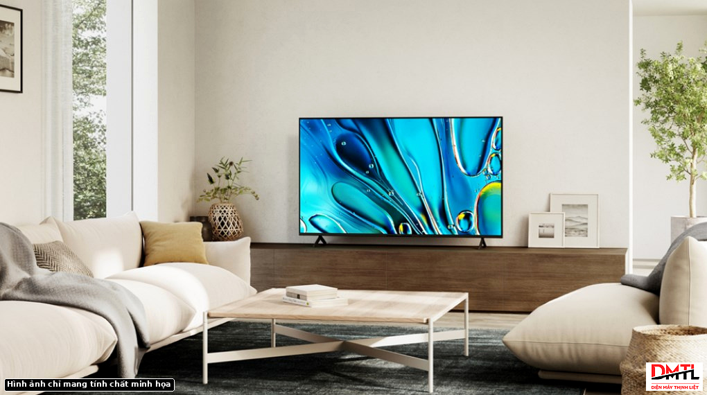 Sony K-55S30 phù hợp phòng bao nhiêu m2? Cách chọn khoảng cách xem chuẩn