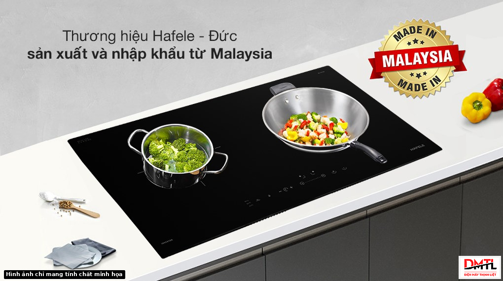 Bếp từ lắp âm Hafele có dễ vệ sinh không? Cách lau chùi đúng để bếp luôn sạch