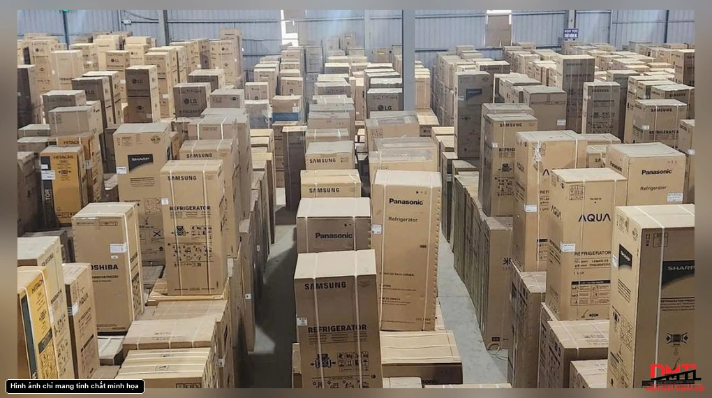 Kho điện máy gần Giải Phóng có những nhóm hàng nào?