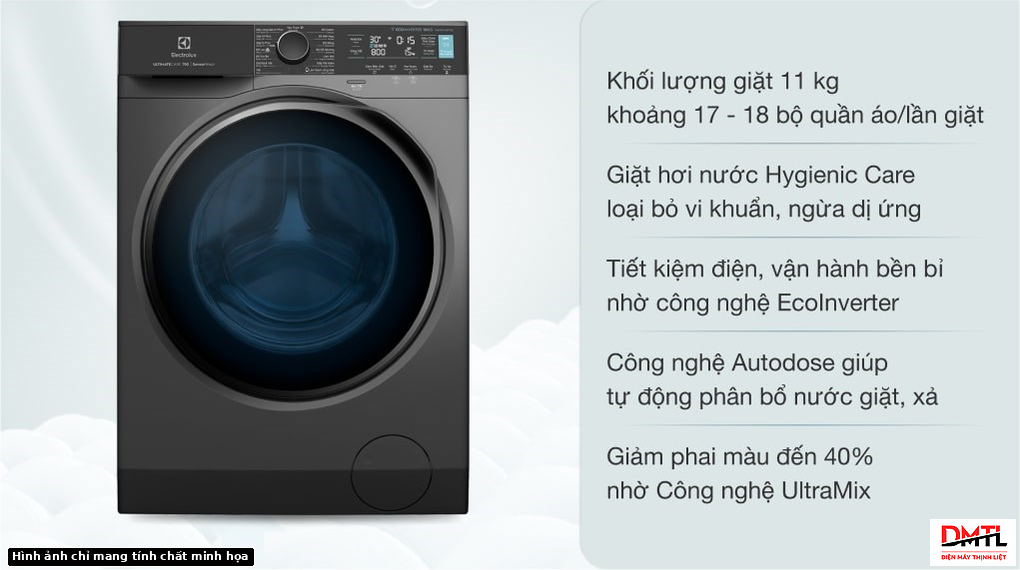Máy giặt Electrolux 11 kg có hợp gia đình 4 người không?