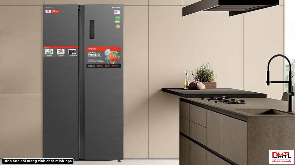 Panasonic 495 lít và Toshiba 555 lít nên chọn theo số người hay kiểu tủ?