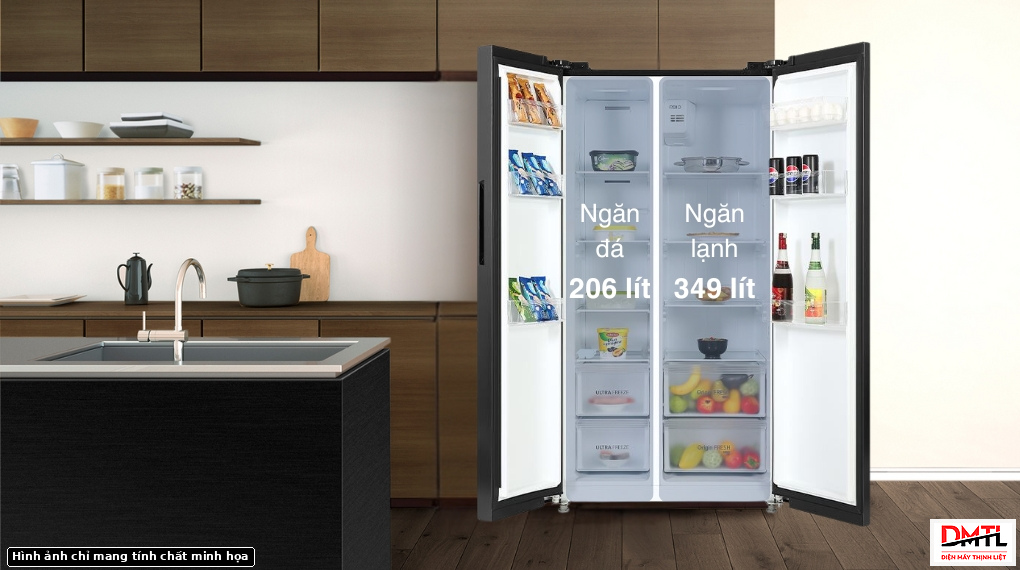 Panasonic 495 lít và Toshiba 555 lít nên chọn theo số người hay kiểu tủ?