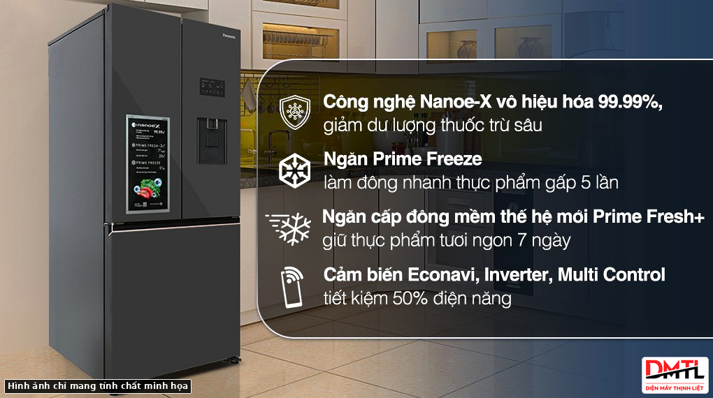 Tủ lạnh Panasonic 495 lít có đủ cho gia đình 4–5 người không?