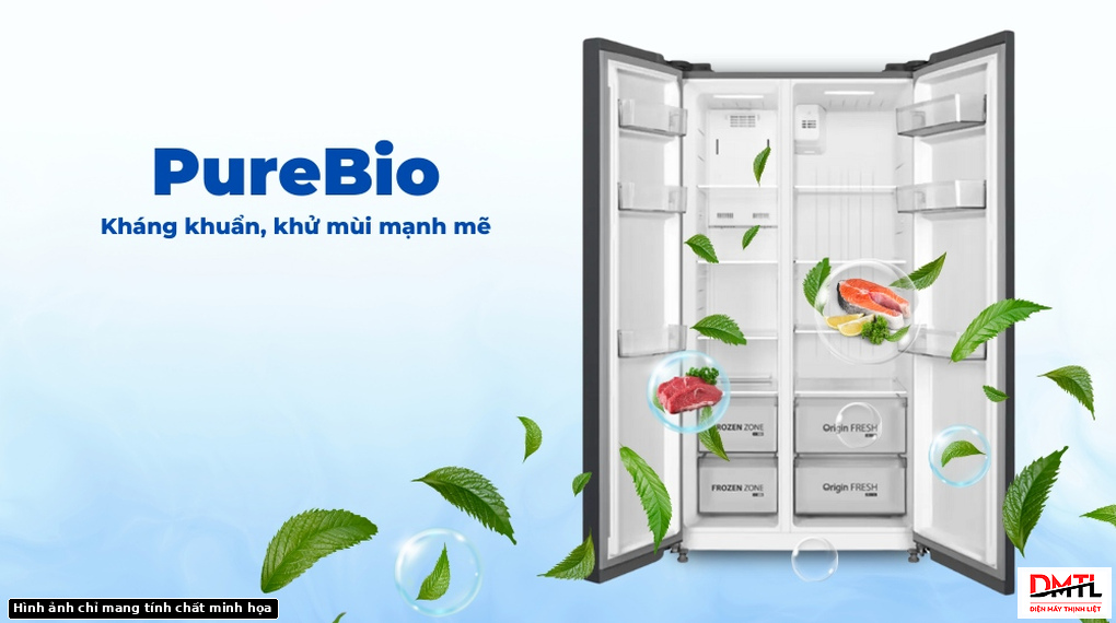 Tủ lạnh side by side Toshiba 555 lít hợp gia đình đông người thế nào?
