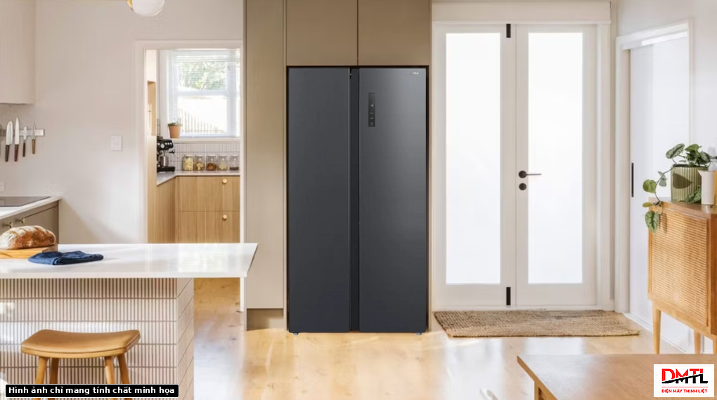 Tủ lạnh side by side Toshiba 555 lít hợp gia đình đông người thế nào?