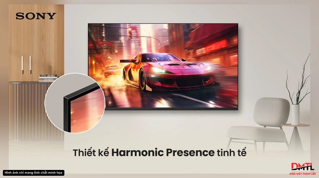 Bố trí tivi 55 inch trong không gian phòng khách