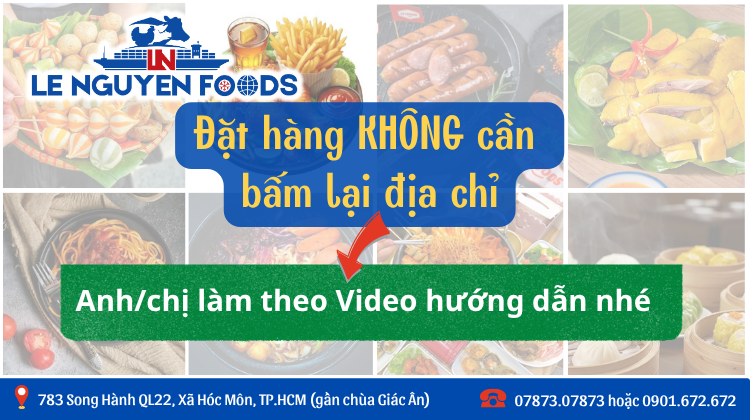 Khách quen - Đặt hàng không cần nhập địa chỉ