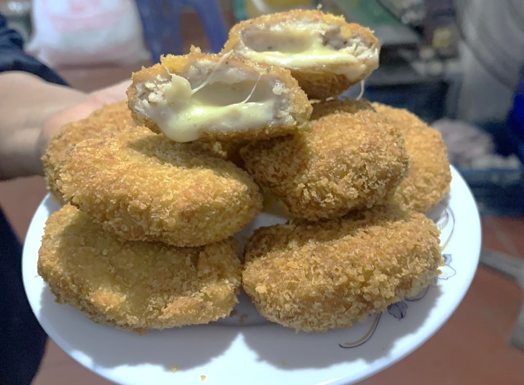 Bánh gà nhân phô mai (10 cái / 500g / Gói)