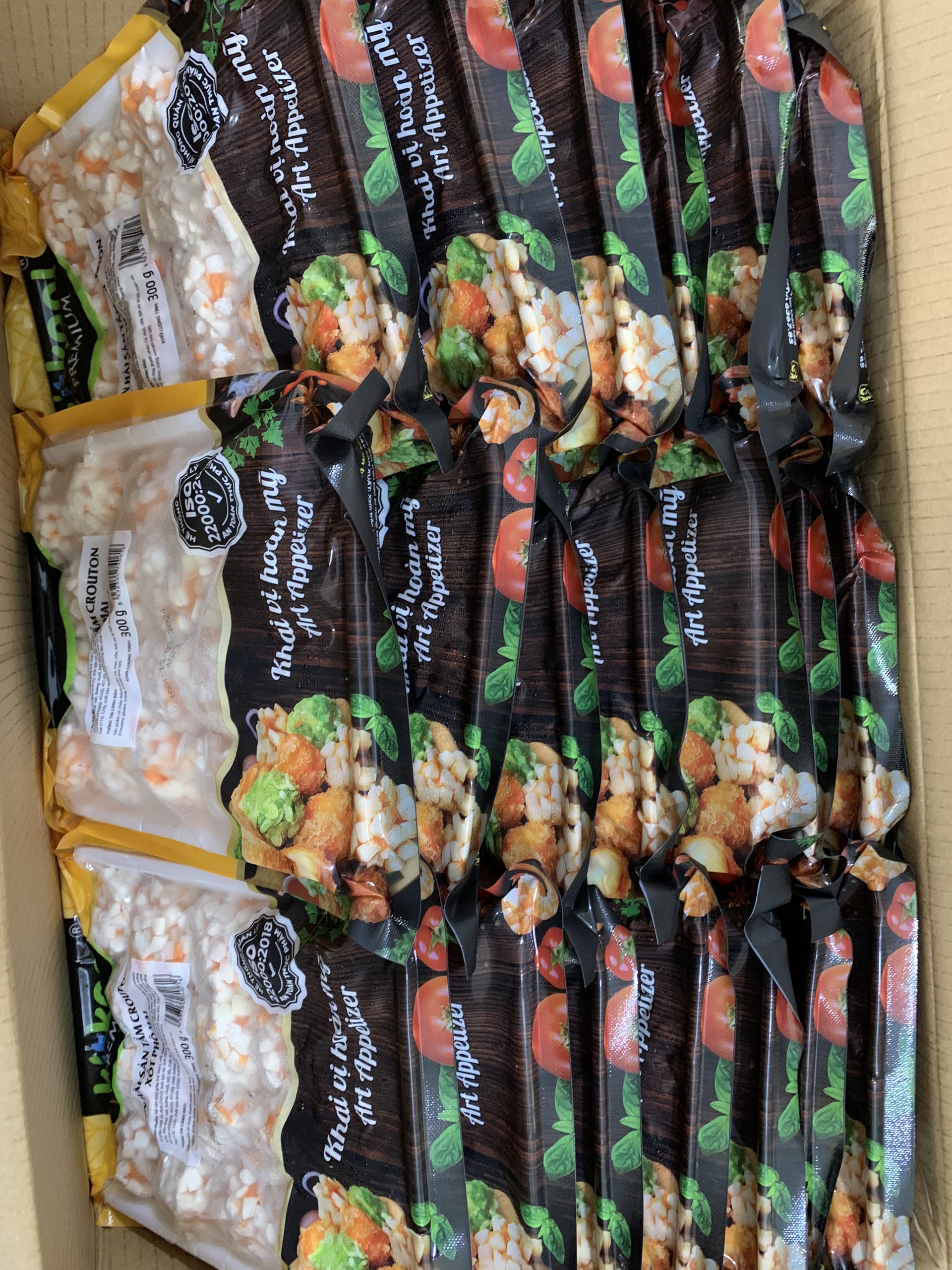 Bánh mì Crouton xốt Mayonnaise KK (300g / Gói)