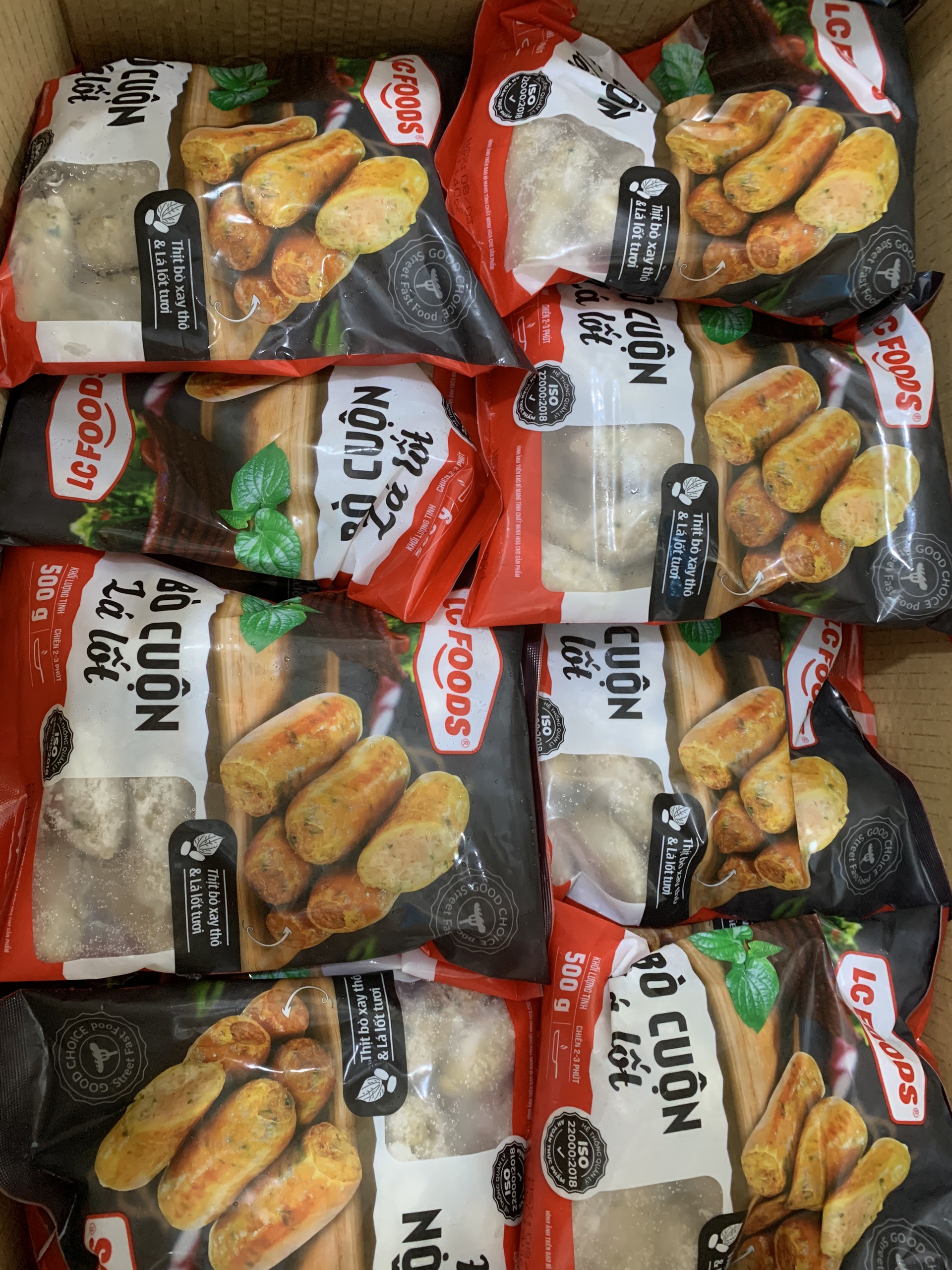 Bò lá lốt GT LC (35c / 500g / Gói)