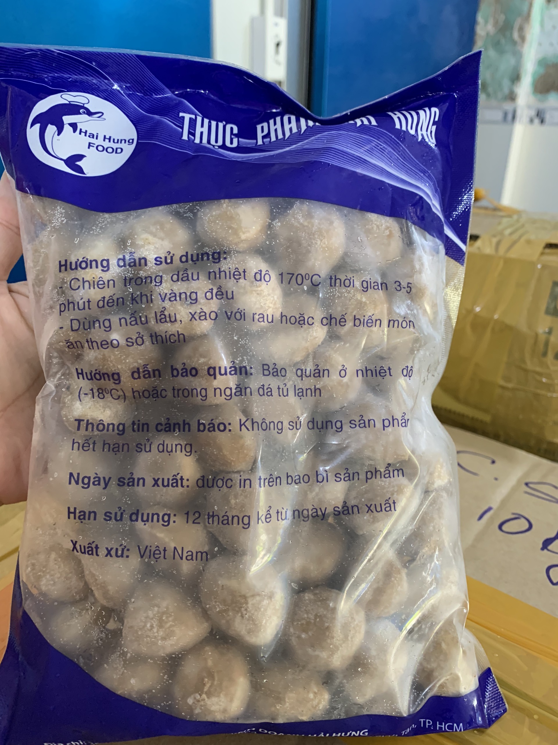 Bò viên Hải Hưng (500g / Gói)