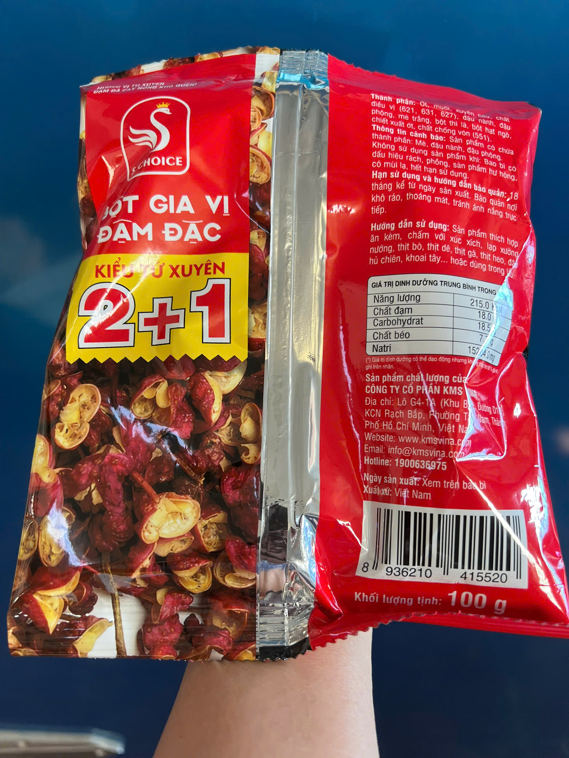 Bột ớt tứ xuyên LC (100g / Gói)