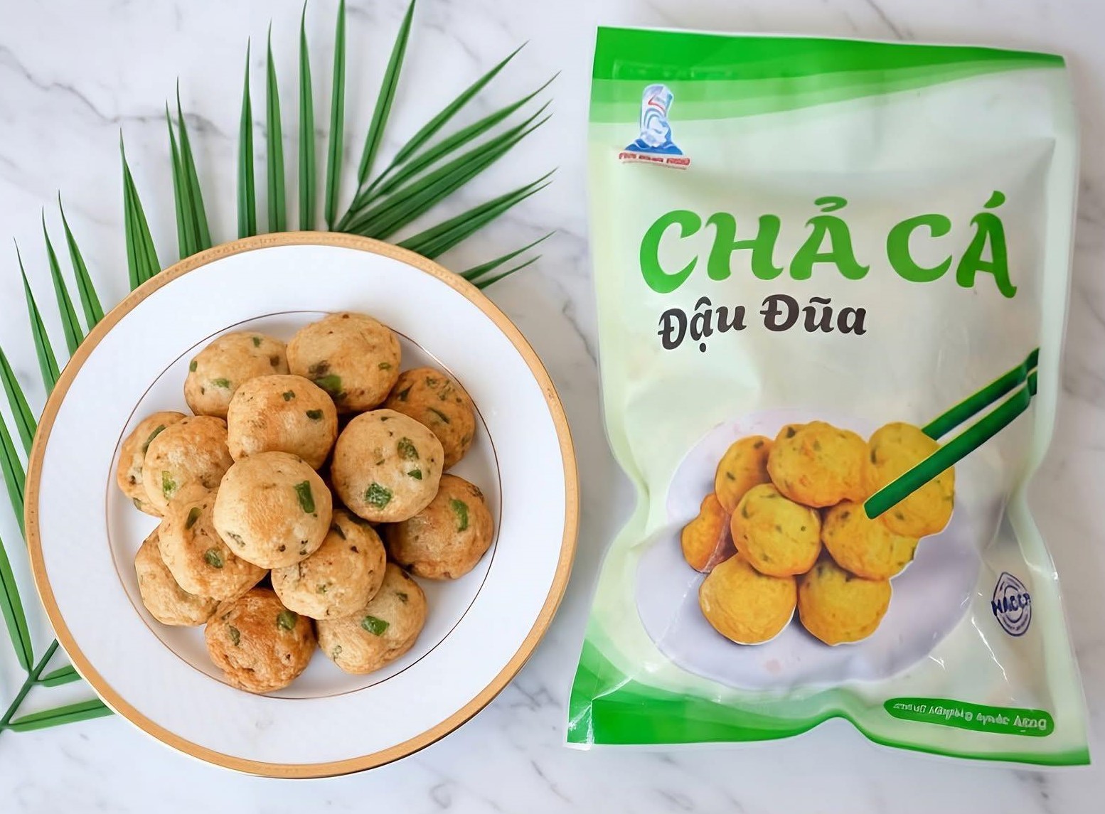 Chả cá đậu đũa Phú Mark (450g / Gói)