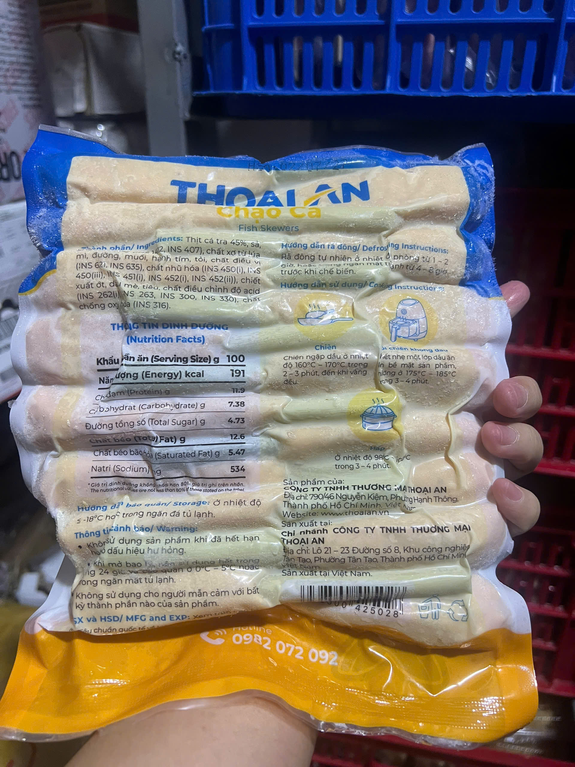 Chạo cá Thoại An (500g / Gói)