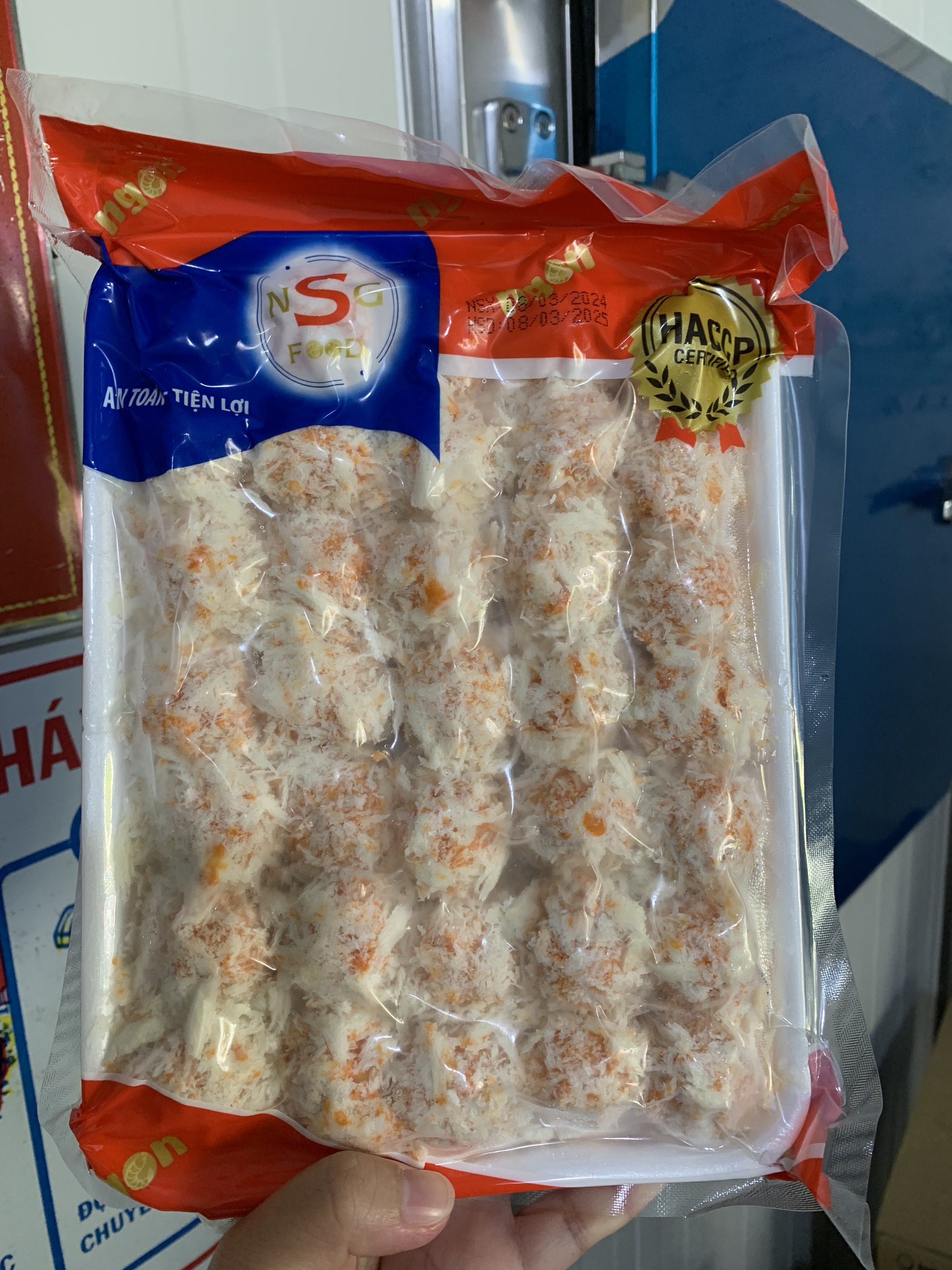 Cốm cam Ô Ngon 35v (500g / Gói) - Viên lớn