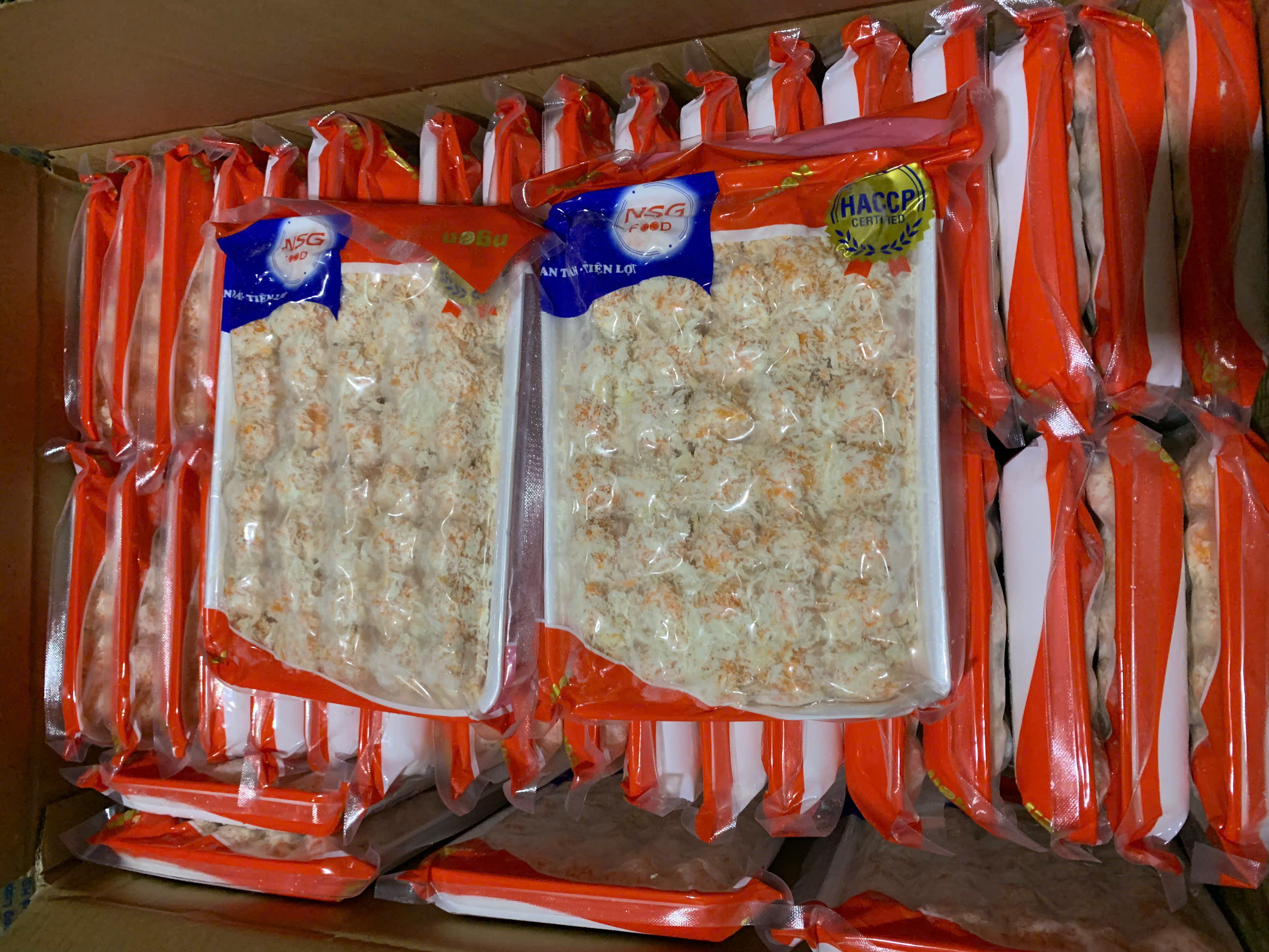 Cốm cam Ô Ngon 40v (450g / Gói) - Viên nhỏ