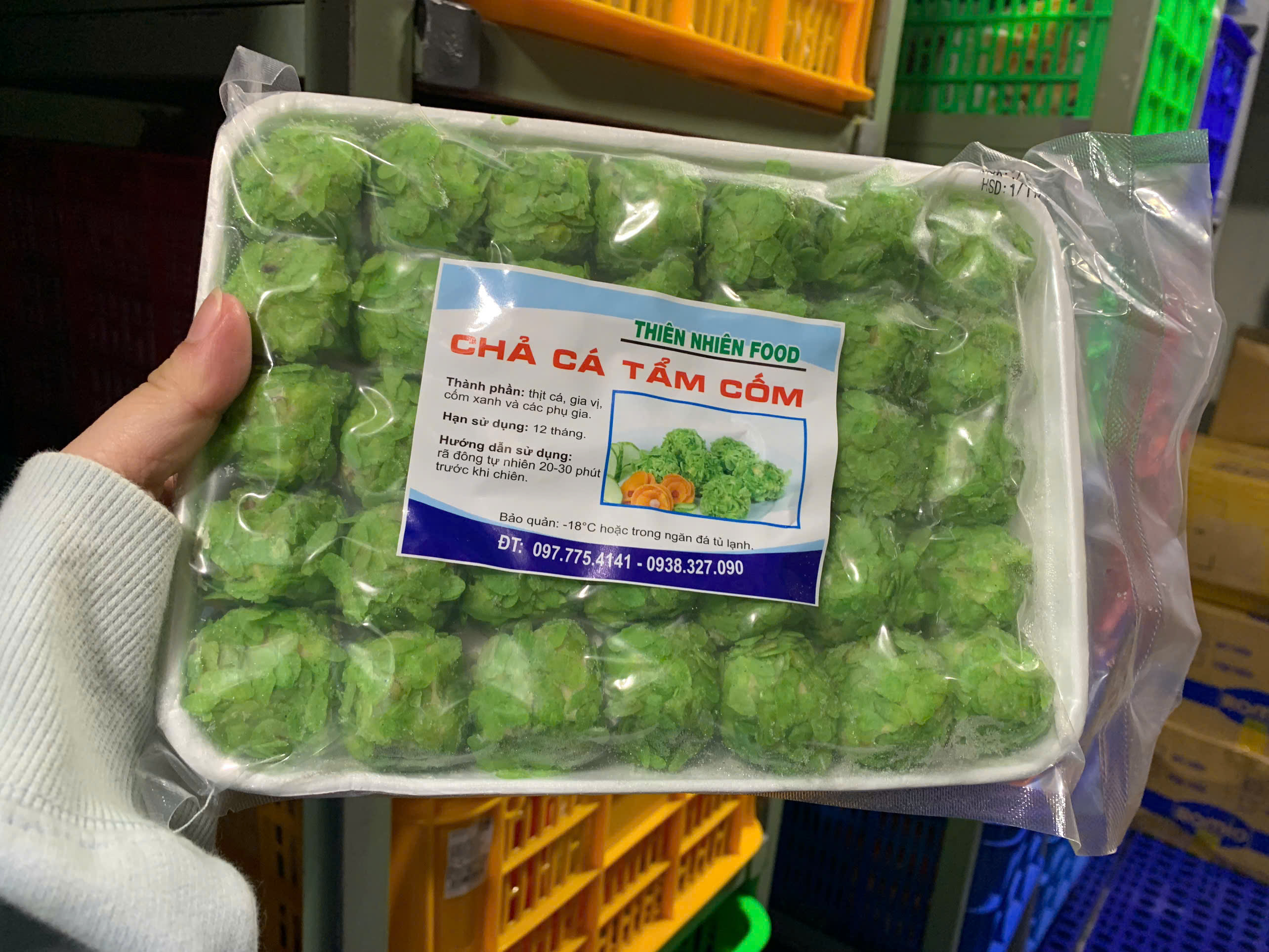 Cốm xanh Thiên Nhiên (500g / Gói)