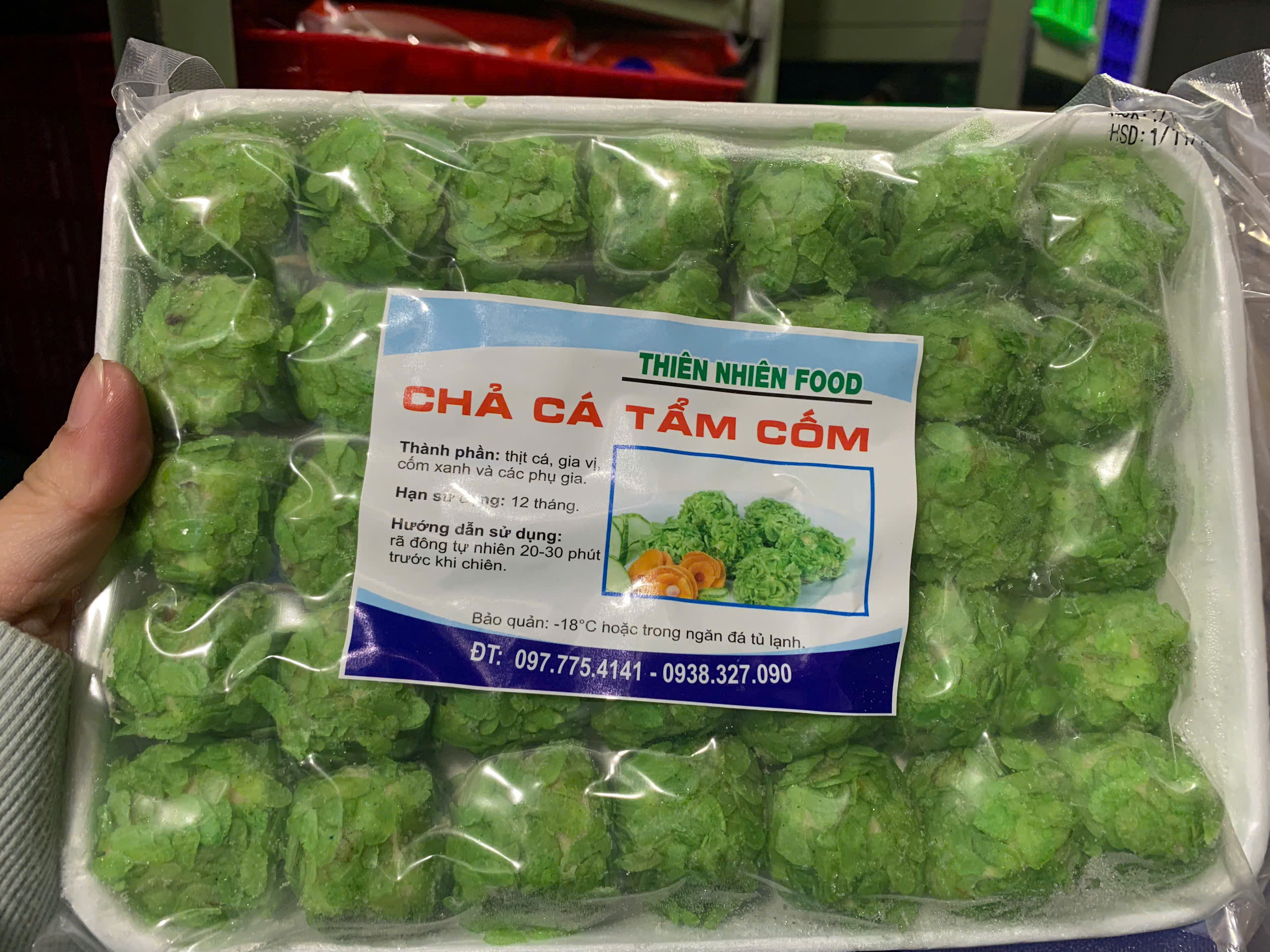 Cốm xanh Thiên Nhiên (500g / Gói)