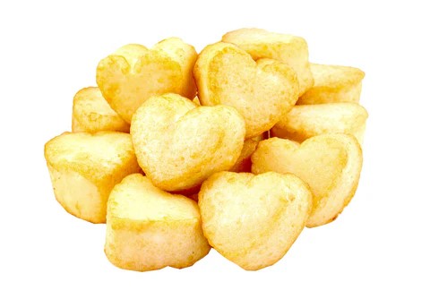 Đậu hũ cá hình tim Đạt Phương (500g / Gói)
