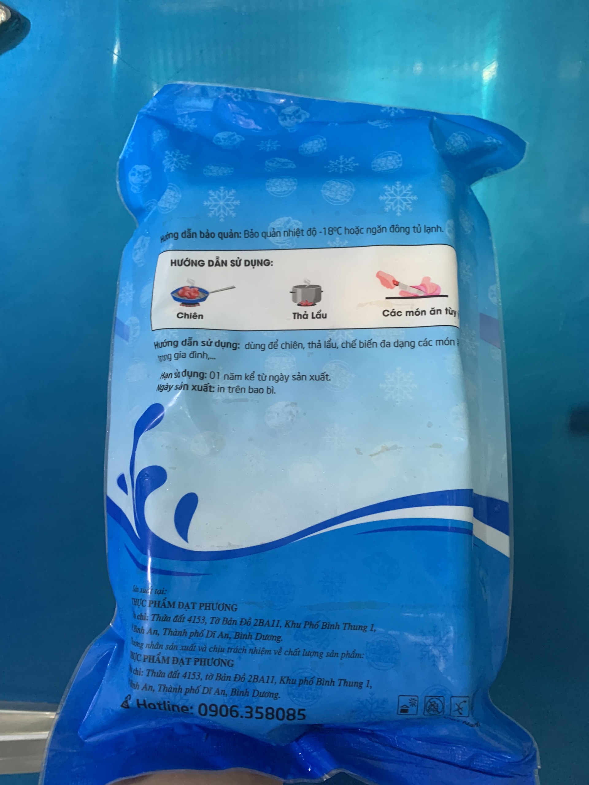 Đậu hũ cá hình tim Đạt Phương (500g / Gói)