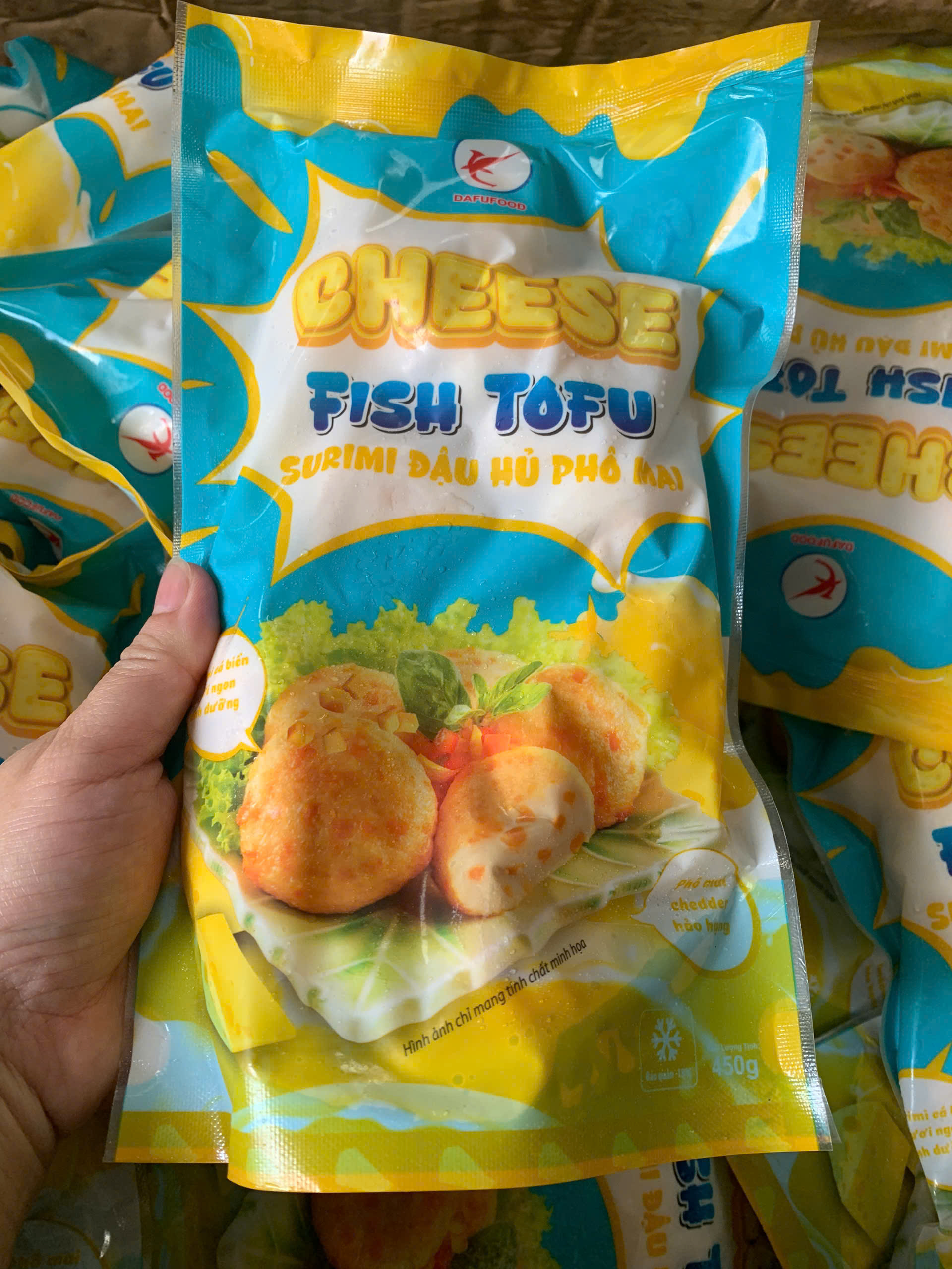 Đậu hũ phô mai Đạt Phương (450g / Gói)