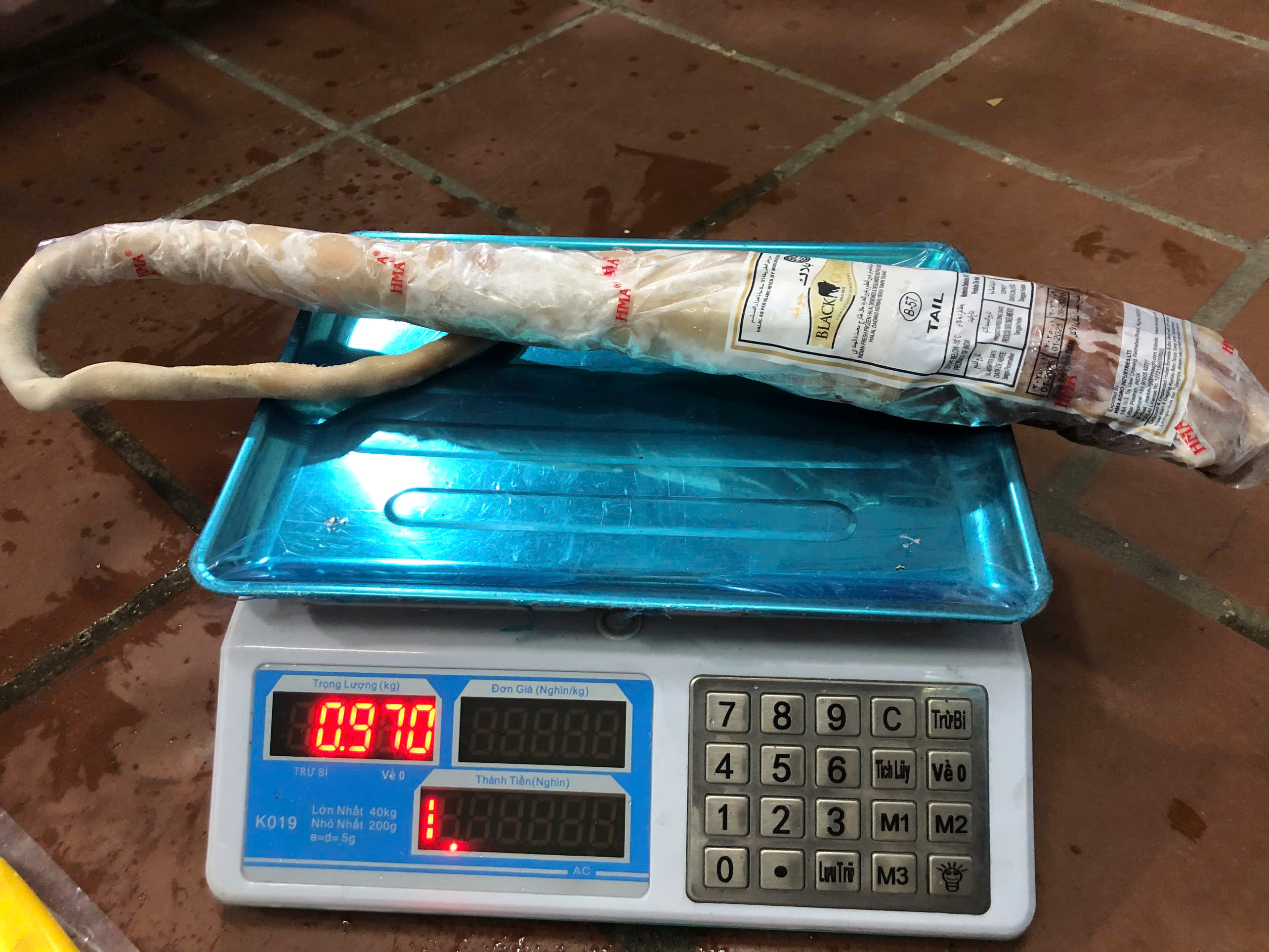 Đuôi trâu 57 (20kg / Thùng) - Bán nguyên thùng