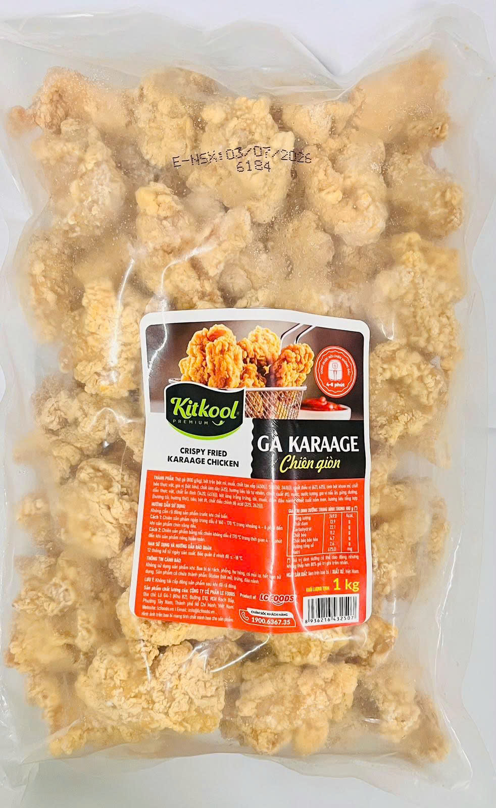 Kitkool - Gà Karaage (1kg / Gói)
